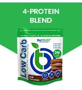 BioTrust Low Carb Natural and Delicious Protein Powder Whey and Casein Blend 