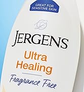 Jergens Ultra Healing Fragrance Free bottle.