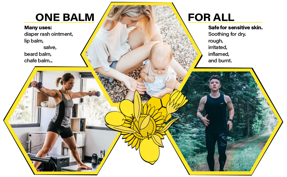 chafe balm propolis chaffing chafed salve ointment cream lotion