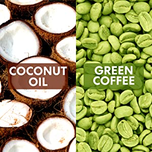 Coconut Oil and Green Coffee Extract ingredients