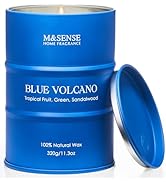 M&SENSE Tropical Fruit Soy Scented Candles Natural Non Toxic, Summer Candles 11.3oz 70 Hours Long...