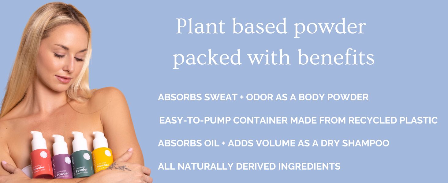 plant based powder packed with benefits