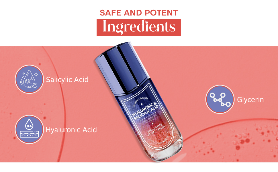 Radiant Beauty: Hyaluronic & Salicylic Acid Facial Serum 