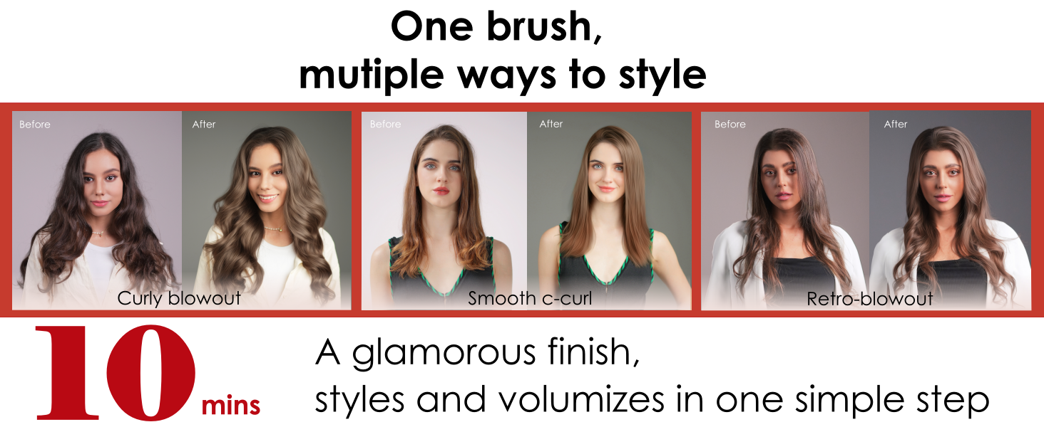 thermal blowout brush