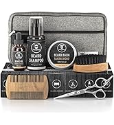 Striking Viking Grooming Kit - Premium Care Products for Men with Beard Shampoo, Oil, Balm Butter...