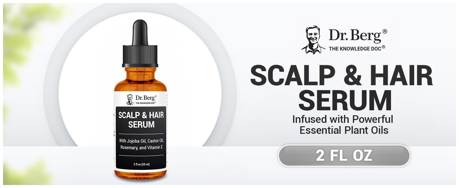 Dr. Berg Scalp & Hair Serum Premium A+ Content hair essential oil scalp serum hair care product