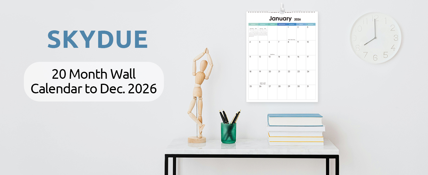 wall calendar 2025-2026