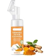 GUOYAOLIFU Turmeric Foaming Facial Cleanser, Turmeric Facial Wash - Deep Cleansing for All Skin T...
