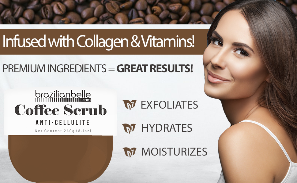 arabica coffee scrub for cellulite
