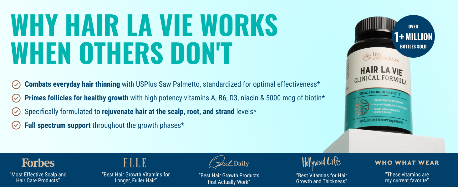 why hair la vie works when others dont