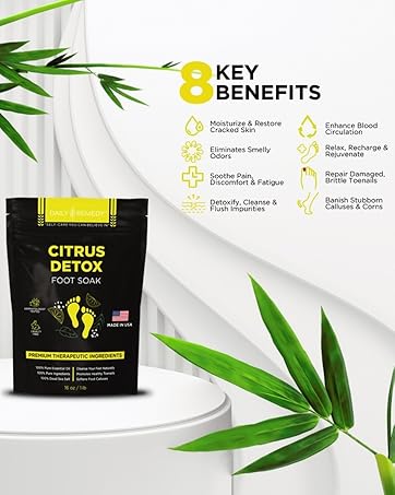 Citrus Detox Foot Soak