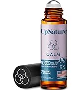 UpNature Calm Essential Oil Roll On - 100% Natural Relaxation Stress Relief Aromatherapy - Self C...