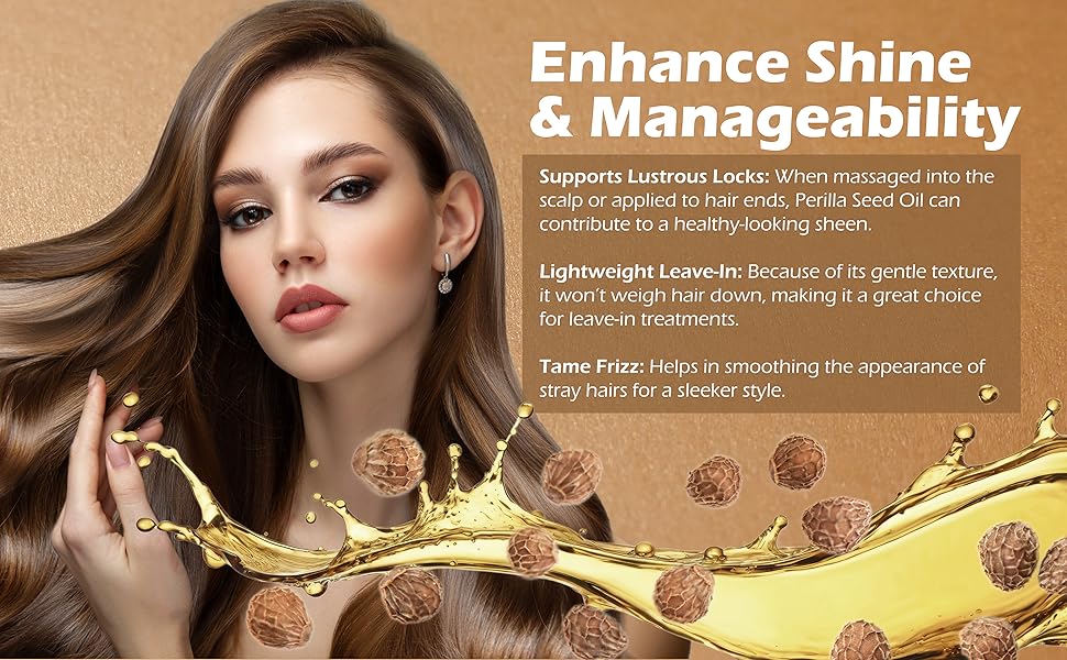 Enhanced Shine & Manageability