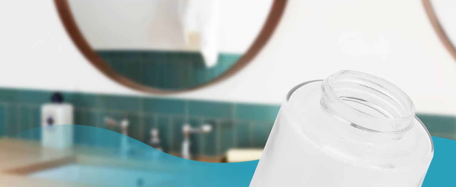 large opening soap dispenser