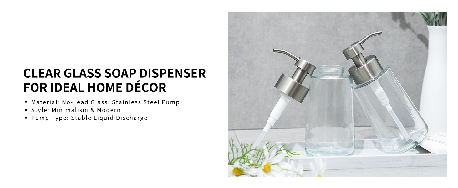 soap dispenser for home decor