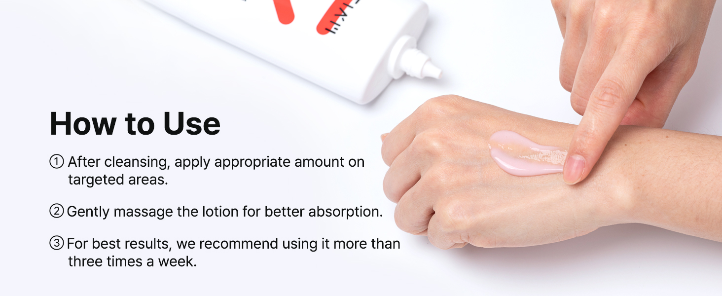Korean Skincare, Body Lotion, Bacne, Dull Skin, Acne-Prone Skin