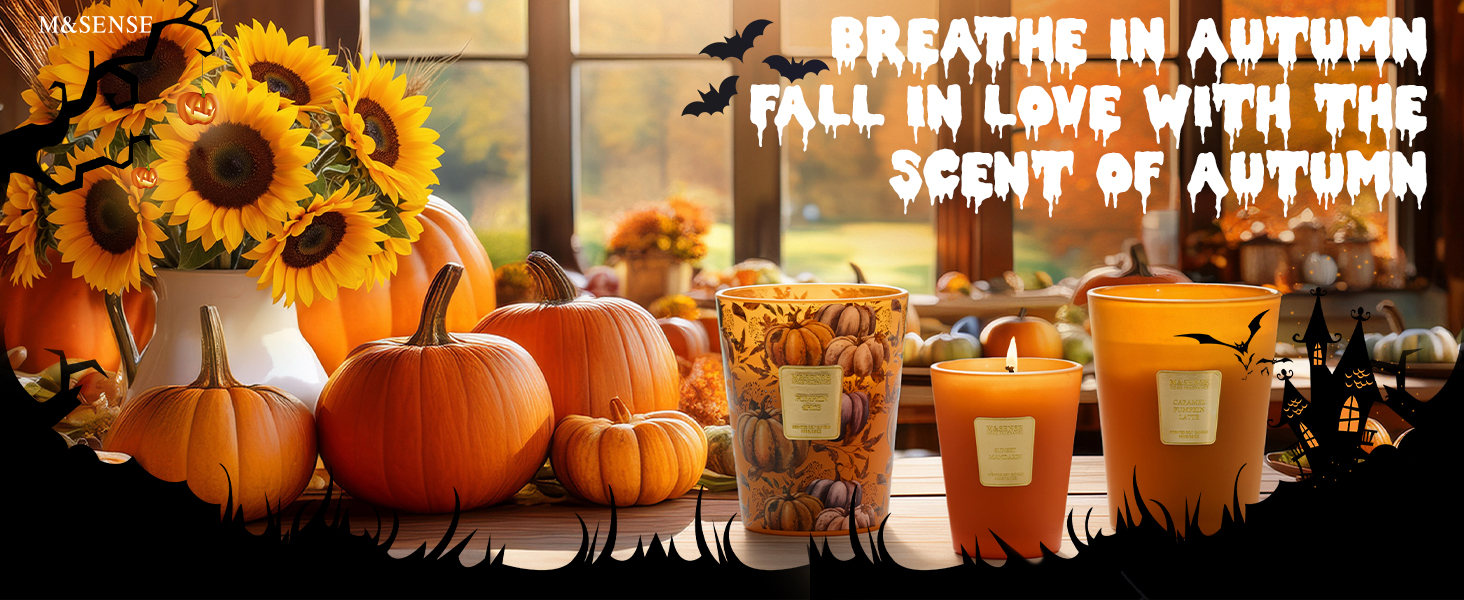 pumpkin candles