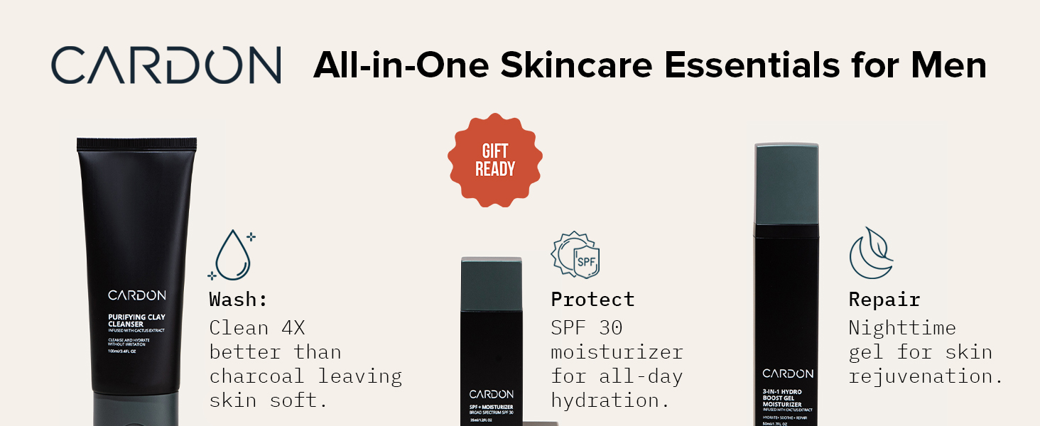 All-in-One Skincare Essentials for Men