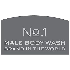 No. 1 Male Body Wash Brand in the World*