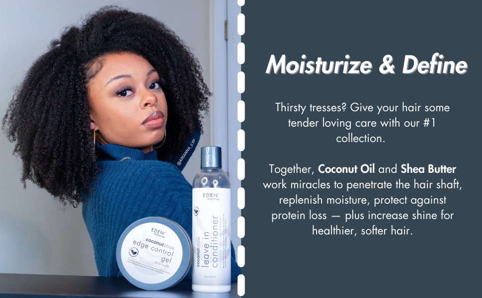 Hydrate and enhance curls, waves, braids and any textured style with EDEN BodyWorks