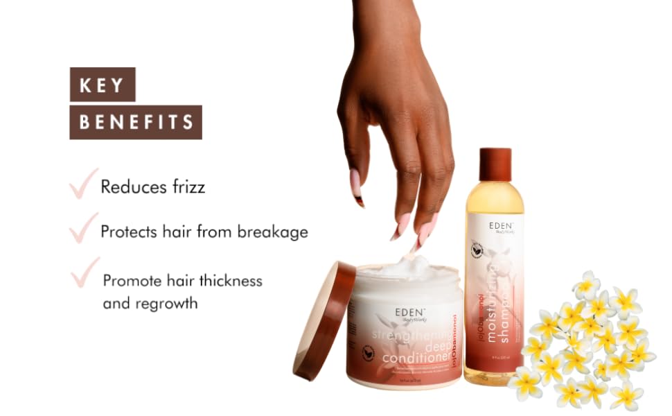 EDEN BodyWorks Jojoba Monoi Collection moisturizes, helps grow hair and helps prevent hair breakage