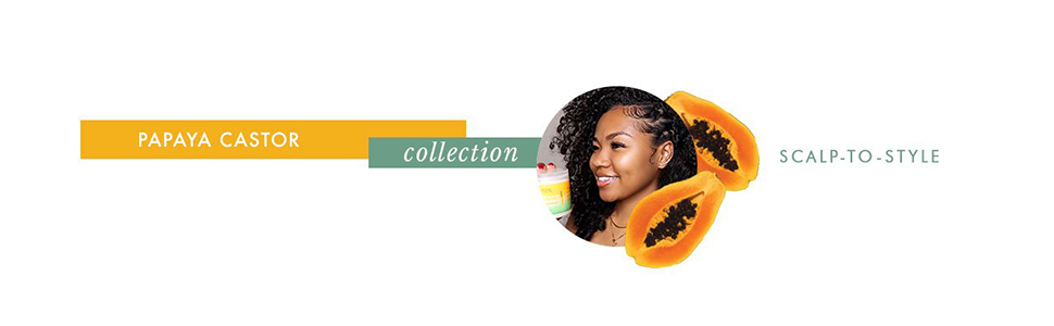 Papaya Castor Collection scalp to style