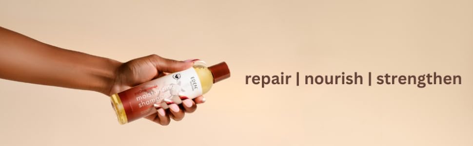 EDEN BodyWorks Jojoba Monoi hair products for natural hair strenghten and repair hair