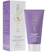 Anti Wrinkle Eye Contour Liquid for All Skin Types Contains Sculane, Collagen, Hyaluronic Acid (3...