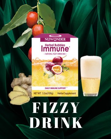 immune, fizzy drink