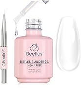 Beetles Builder Gel HEMA-Free-Sheer Breeze 0.5 oz 7 in 1 for Building Apex Strengthening Thickeni...