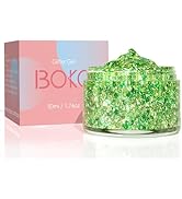 Boko 50ML Body Glitter Gel, Green St. Patrick's Day Mermaid Chunky Glitter Gel for Face Hair Body...