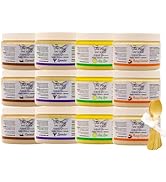 The Keys Salt Scrub Premium Exfoliating Sea Salt Body Skin Scrubs - Made with Pure Florida Sea Sa...