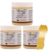 The Keys Salt Scrub Premium Exfoliating Sea Salt Body Skin Scrubs - Made with Pure Florida Sea Sa...