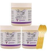 The Keys Salt Scrub Premium Exfoliating Sea Salt Body Skin Scrubs - Made with Pure Florida Sea Sa...