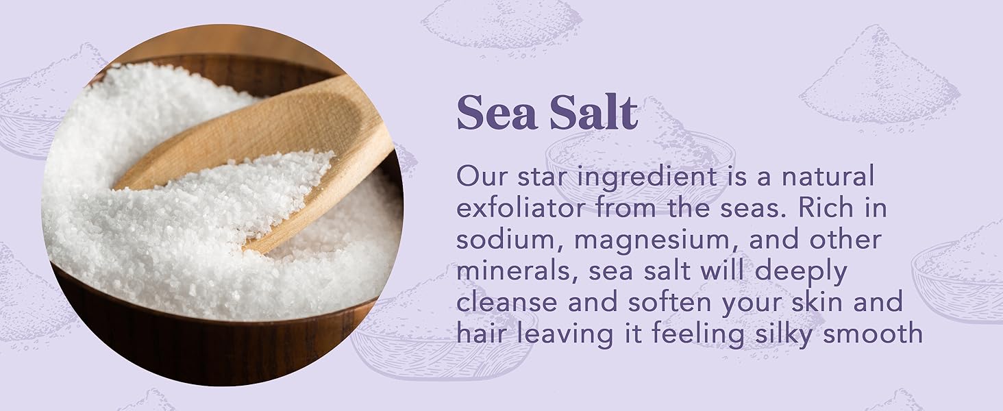 sea salt skin benefits