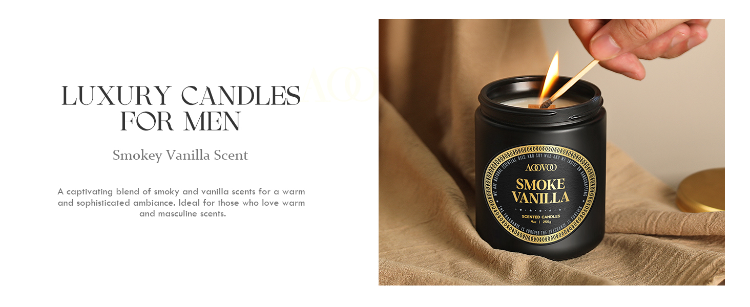 Smokey Vanilla Candle