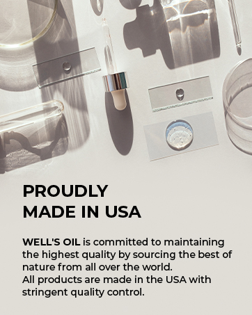 made in usa Well's Oil quality nature stringent quality control