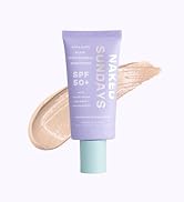 Naked Sundays SPF50+ Collagen Glow 100% Mineral Sunscreen, Hydrating 100% Mineral Sunscreen With ...