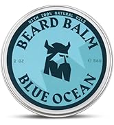 Striking Viking Beard Balm for Men - Light Hold | Leave-in Beard Conditioner | with Shea Butter, ...