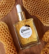 Gisou Honey Infused Hair Oil - Enriched with Mirsalehi Honey for Deep Nourishment, Hydration, Fri...