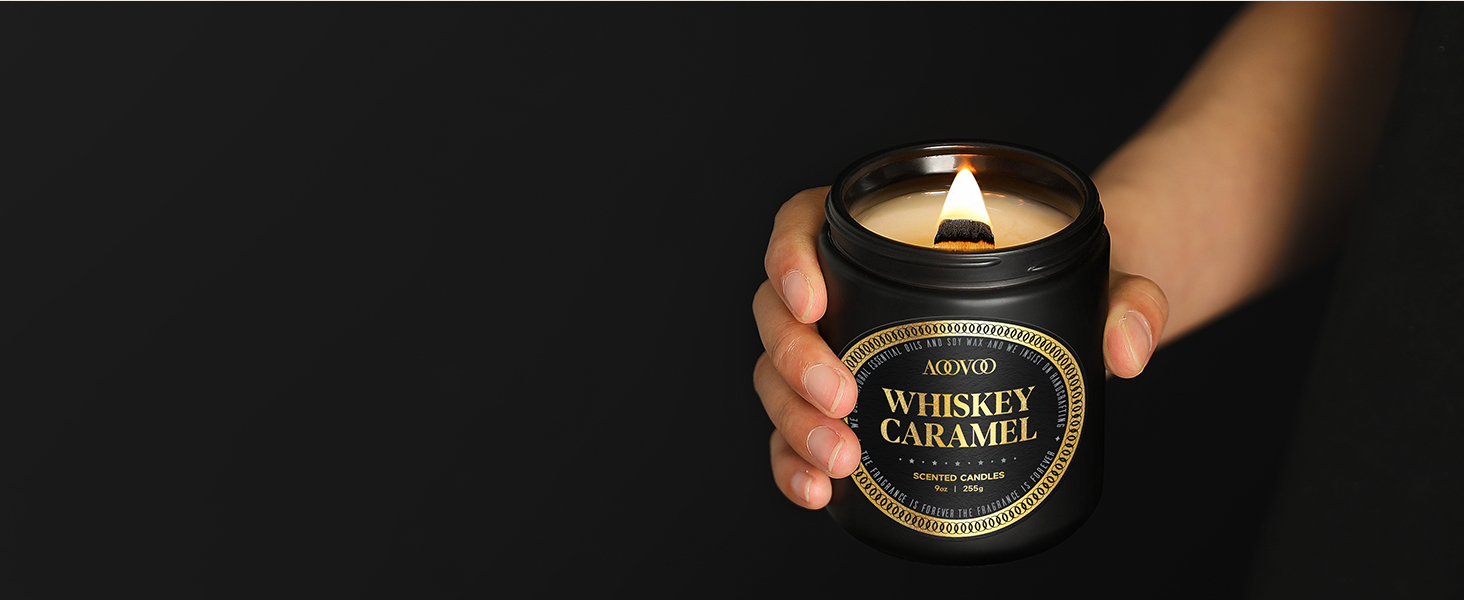Whiskey Caramel Candle