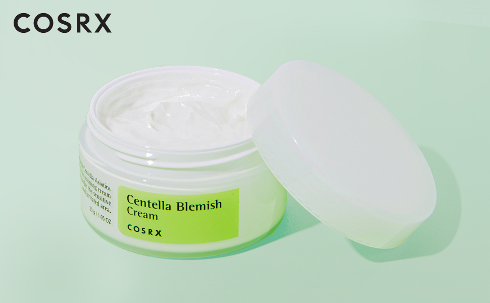 COSRX Centella Cica Facial Blemish Cream for Scars and Acne Marks Reduce Smooth Skin Korean Skincare