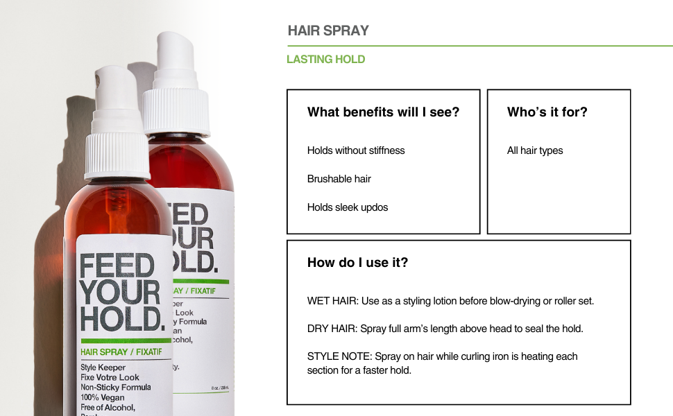 Hair Spray, Lasting Hold