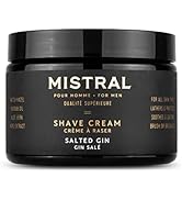Mistral Shave Cream Tub, Salted Gin, 9 Oz.