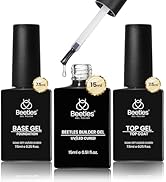 Beetles Builder Gel Set,3 Pcs 8 in 1 Nail Strengthening Apex Building Extension for Beginner DIY ...