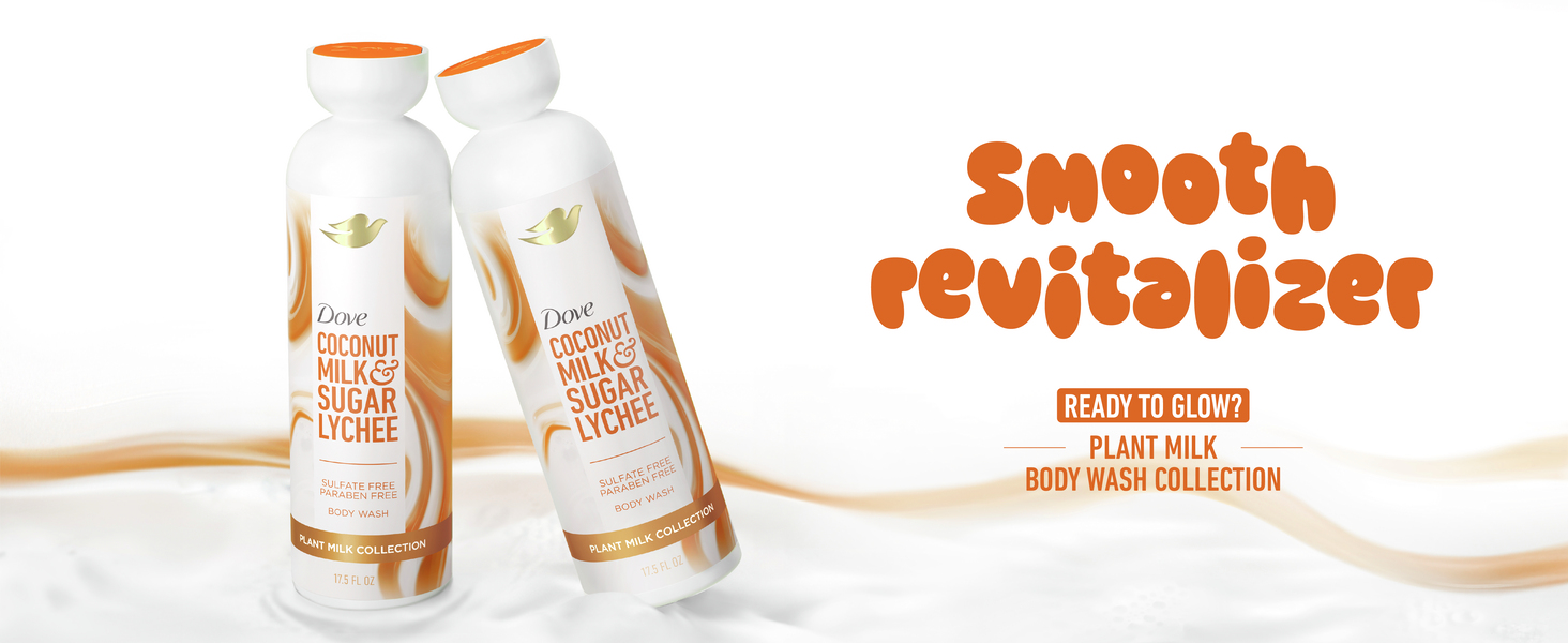 Coconut milk body wash smooth revitalizer