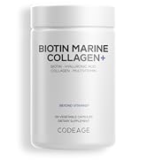 Codeage Marine Collagen Peptides – Hydrolyzed Fish Collagen Protein Supplement, 10,000mcg Biotin ...