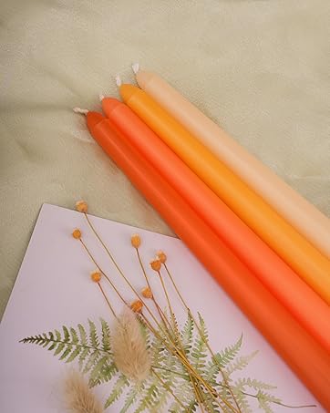 orange taper candes