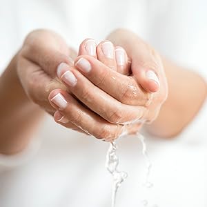 washing hands