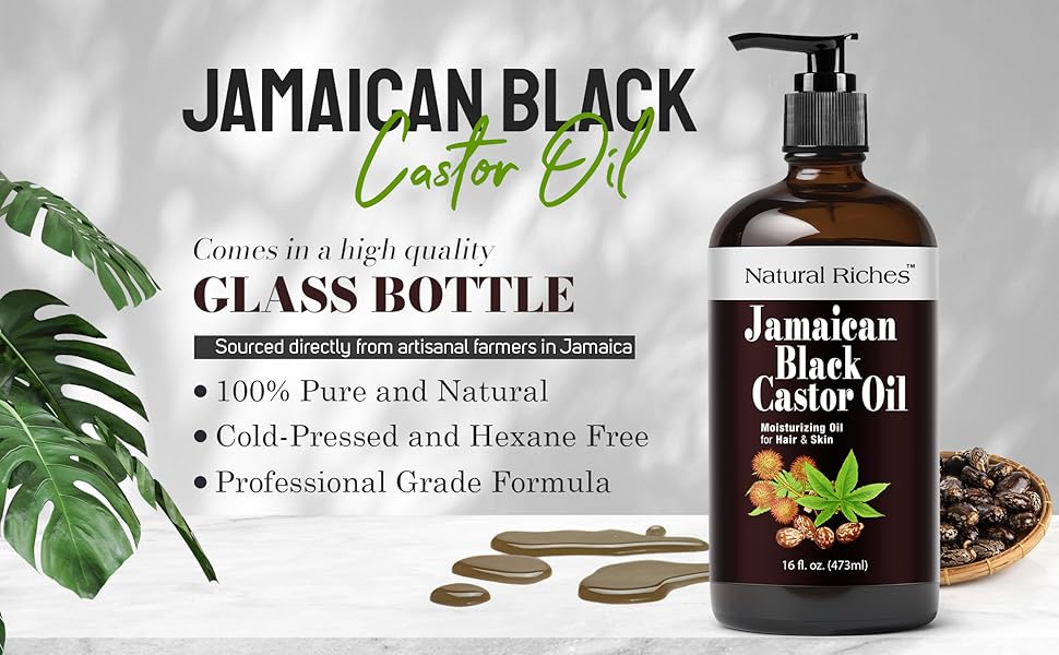 Jamaican Black Castor oil cold pressed